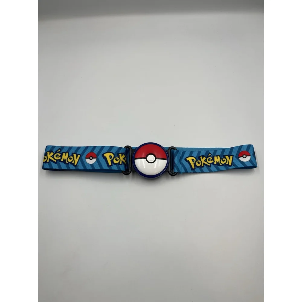 Pokemon Clip N Go Belt (Blue) 2018 TOMY Toys Adjustable Strap NICE BELT SEE ALL